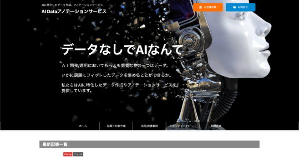 AI Dataアノテーションサービス