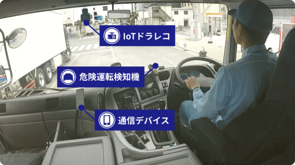 IoTセンサーとAIを用いて事故リスクを警告（日立物流）