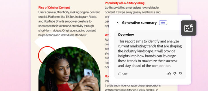 長文のドキュメントから即座に要約を生成できる「AI Assistant」