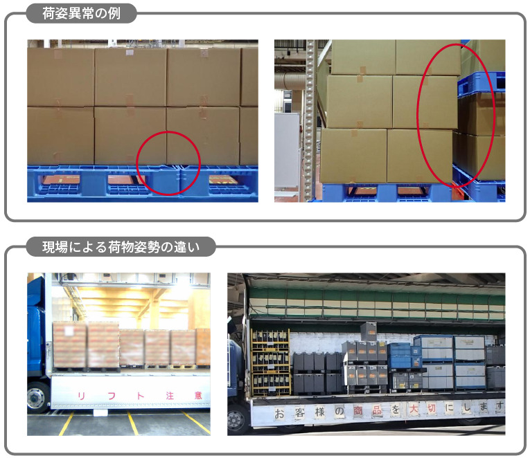 画像認識で荷姿の異常を検出（豊田自動織機）
