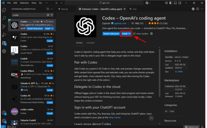 IDE拡張機能を通じた利用