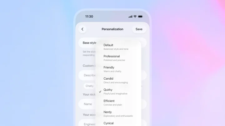 OpenAI、GPT-5.1をリリース、より会話的で知的なAIモデルへ進化
